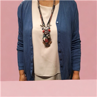 Collana Ayala Bar Donna in Lega metallica LIBELLULA AYALABAR - LIBELLULA AYALABAR